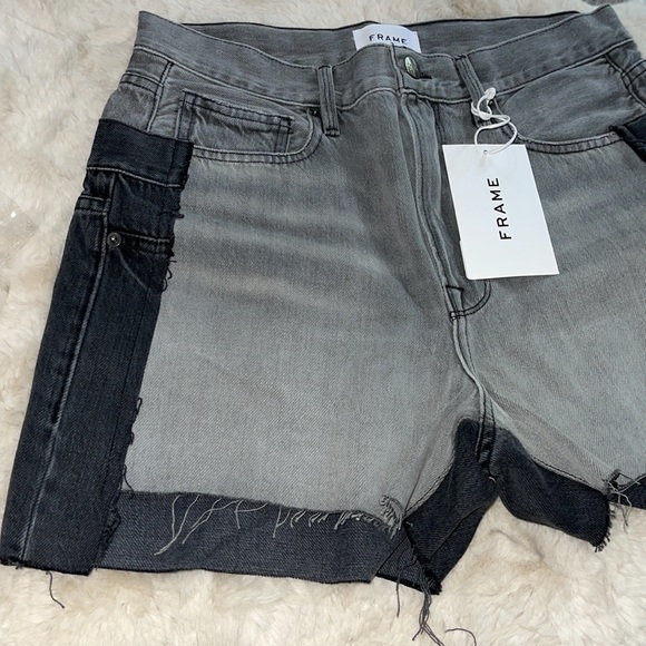 Frame Denim Layered Shorts - Picture 4 of 14